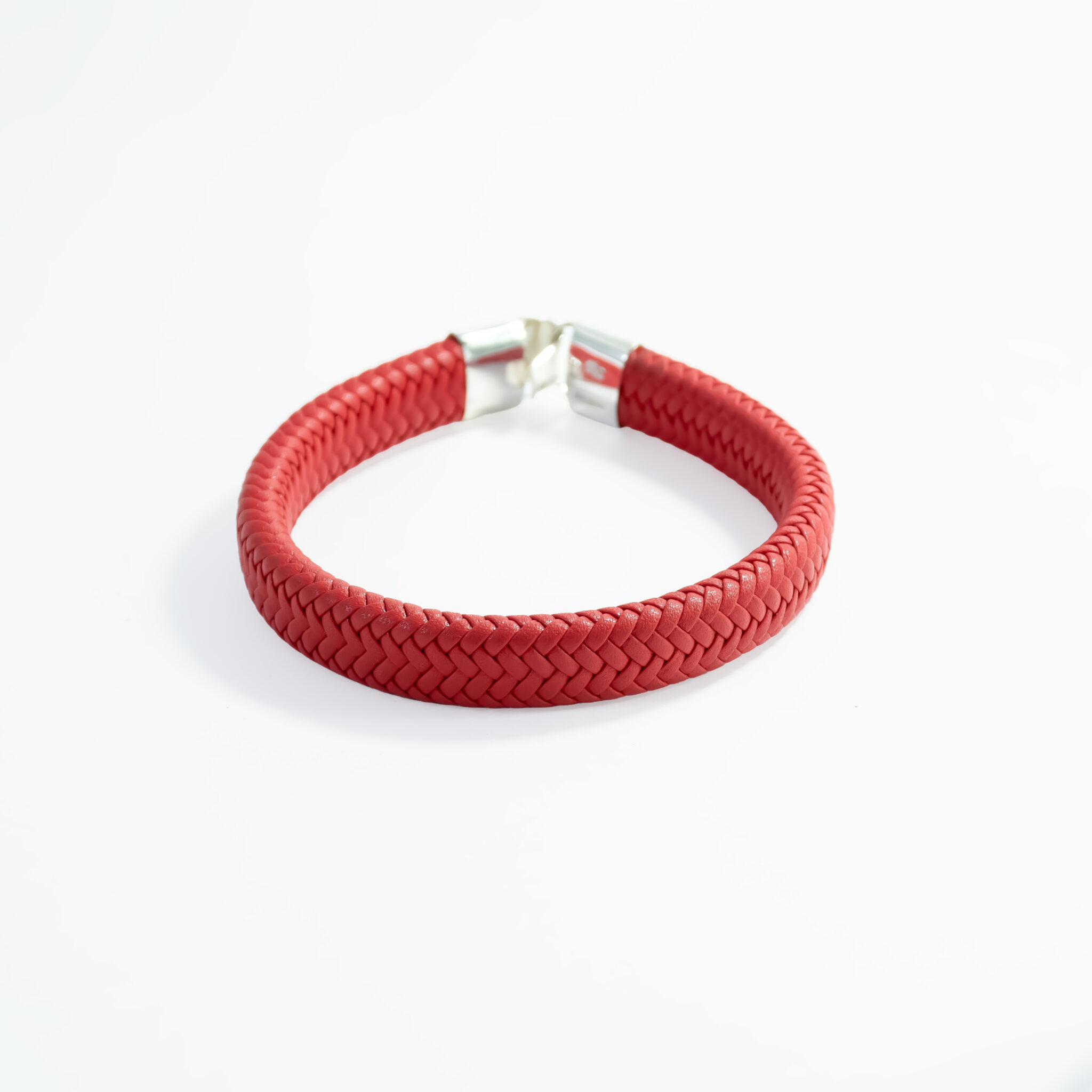 Crimson Garfield Flat Braid