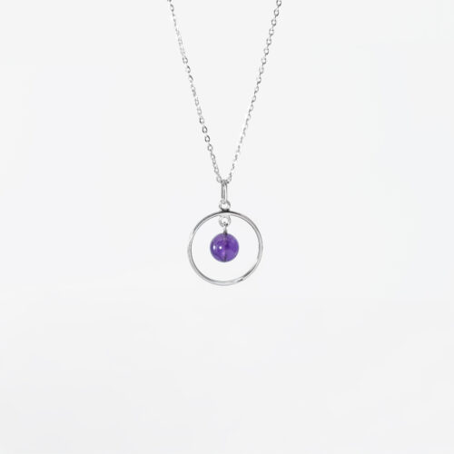 AMETHYST COSMIC RING PENDANT
