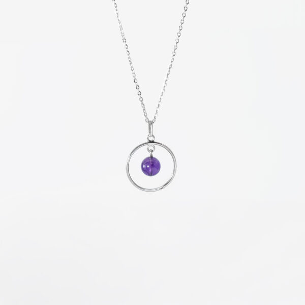AMETHYST COSMIC RING PENDANT