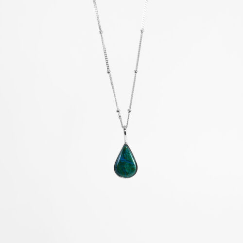CHRYSOCOLLA AZURE TEARDROP