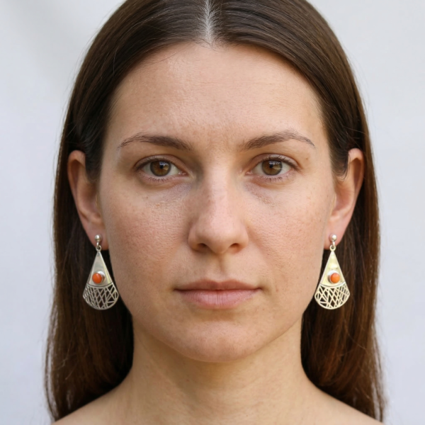 GEOMETRIC MESH TRIANGLE