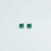MALACHITE CUBIC STUD