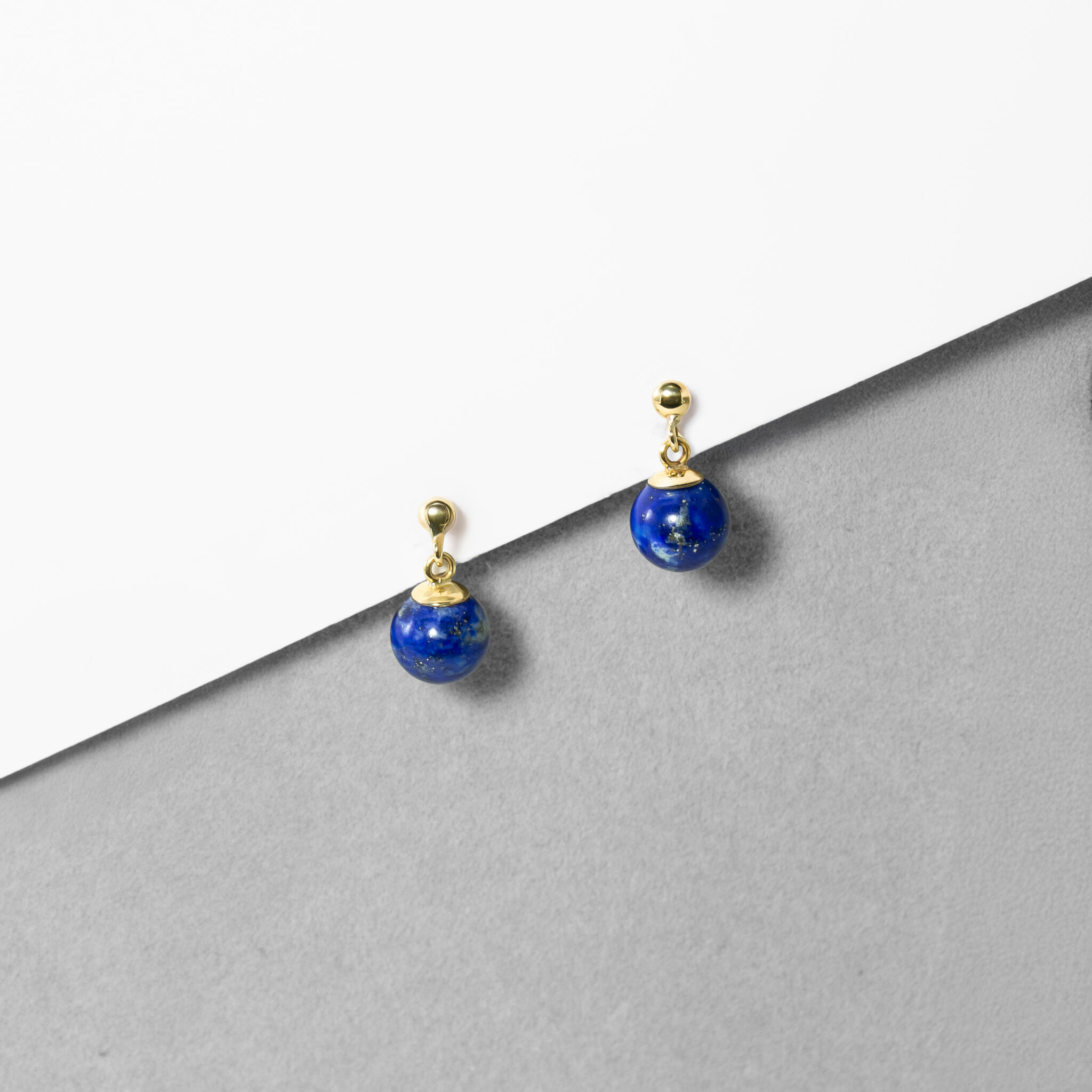 Lapis Lazuli Drop Earrings