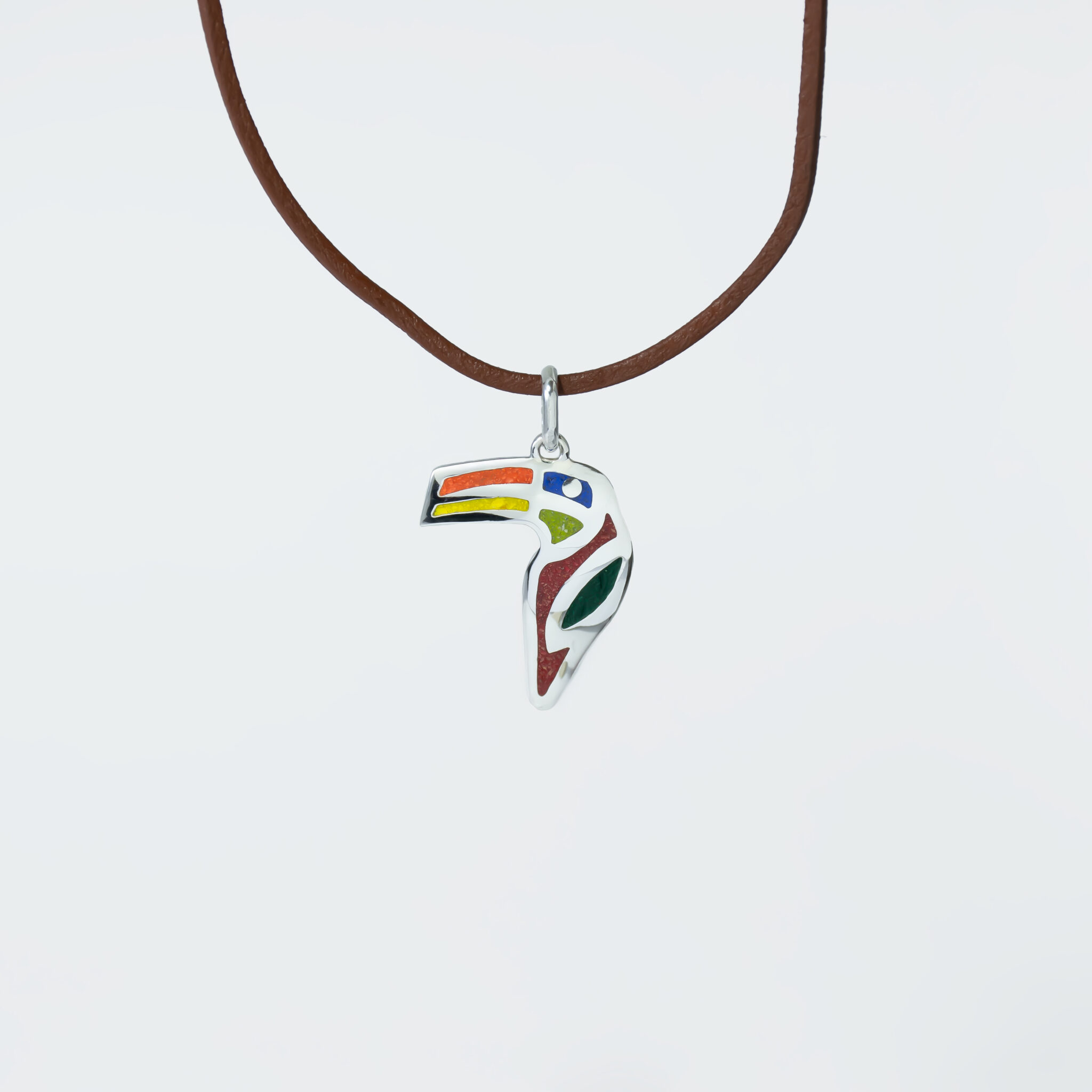 Mosaic Toucan Pendant