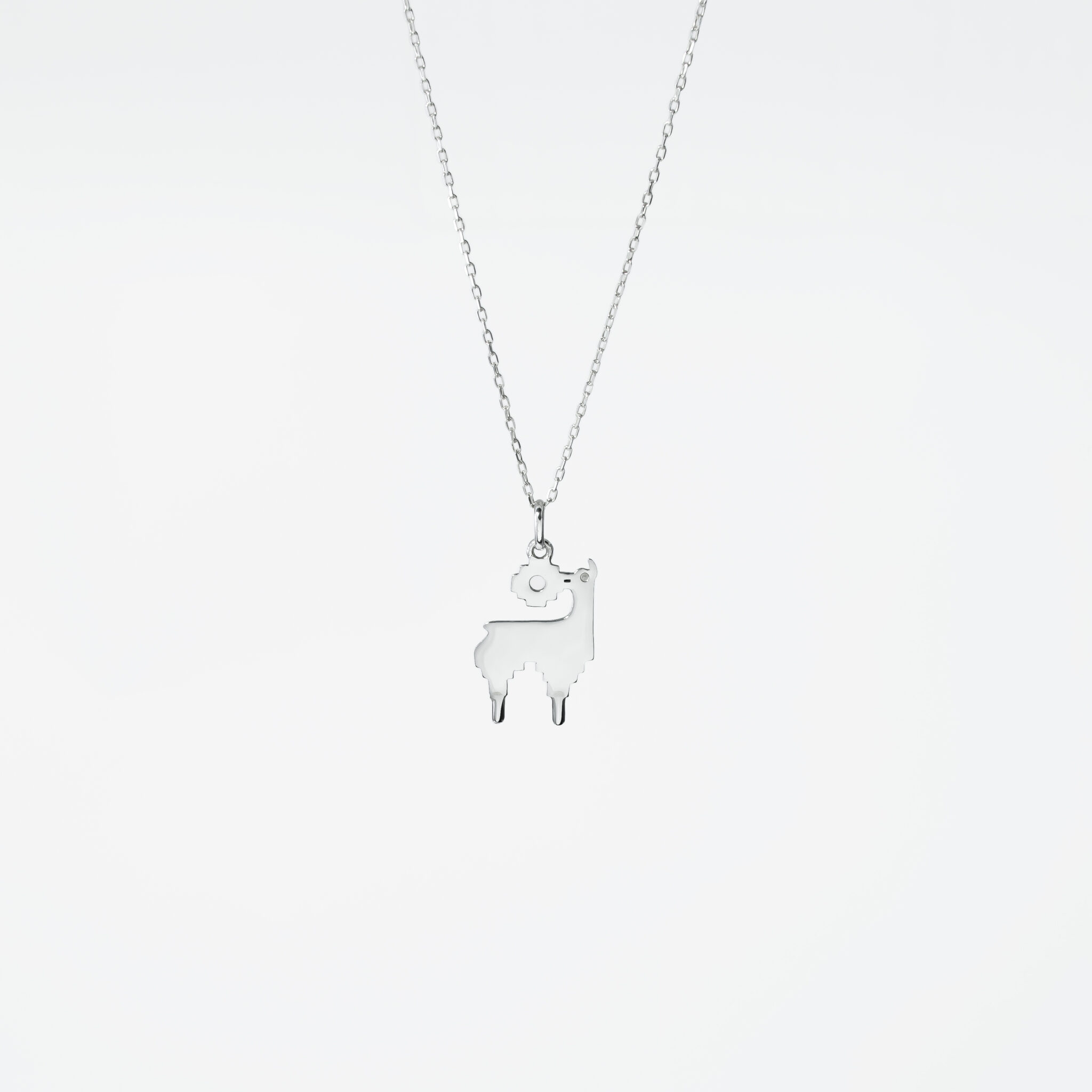 Chacana Llama Pendant