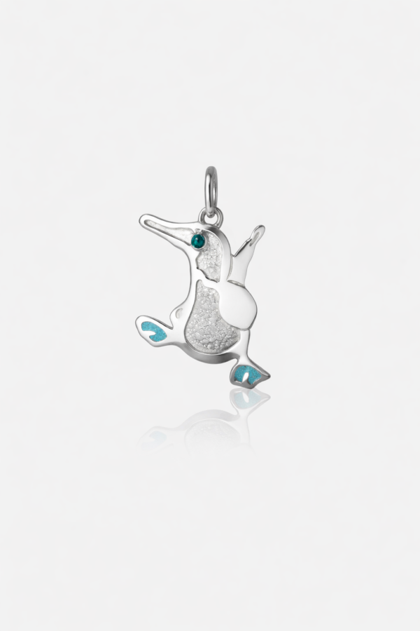 Blue Footed Booby Pendant