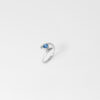 AZURE SQUARE-WIRE RING
