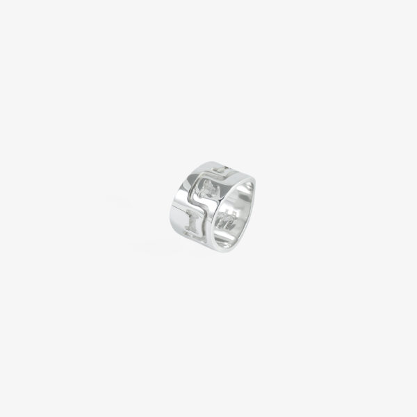 OCEANIC WAVE SYMBOL RING