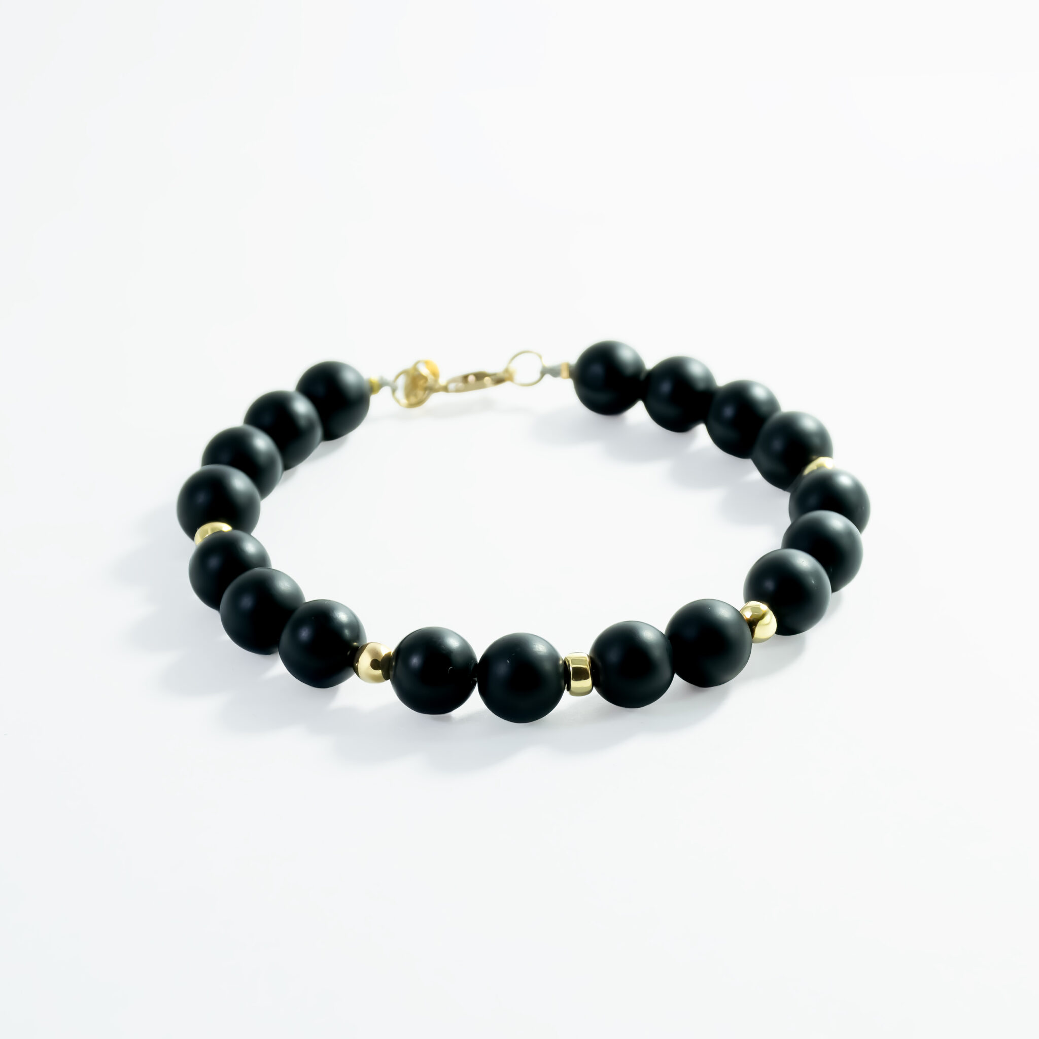 Onyx & Gold Orb