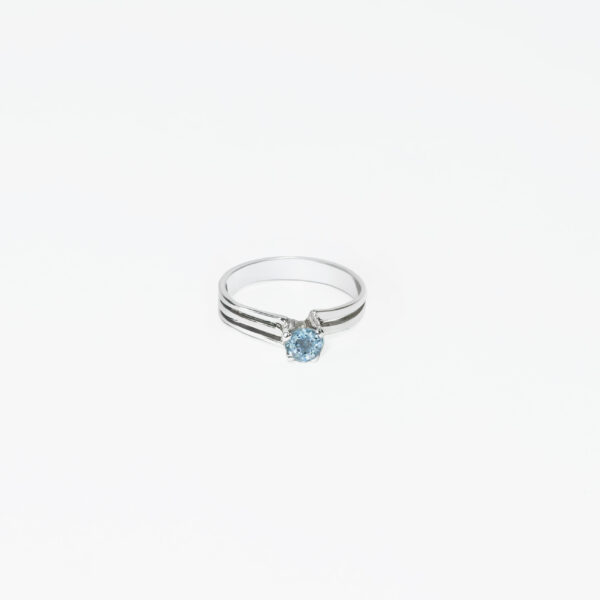 Openwork Solitaire Band